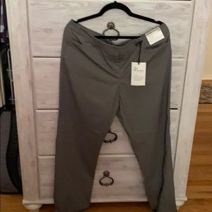 Gray dress pants